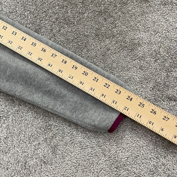 Columbia Campfire Fleece Jacket Mens XL Gray Purple 1/4 Snap Button Outdoor Hike - Picture 13 of 14